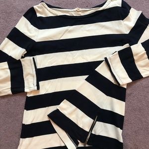Nautical stripe tunic